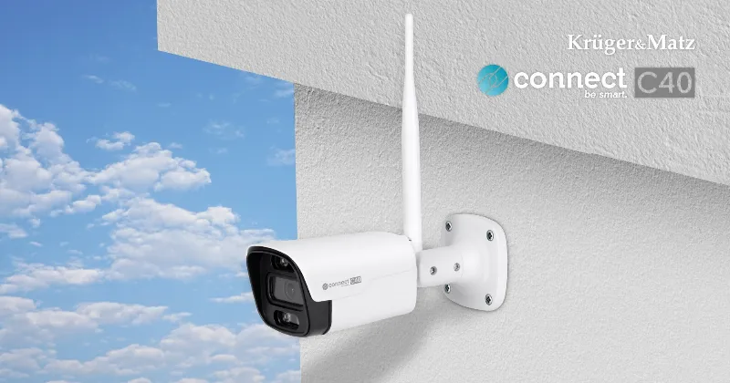 Camera Wifi Connect C40 Tuya Kruger Matz