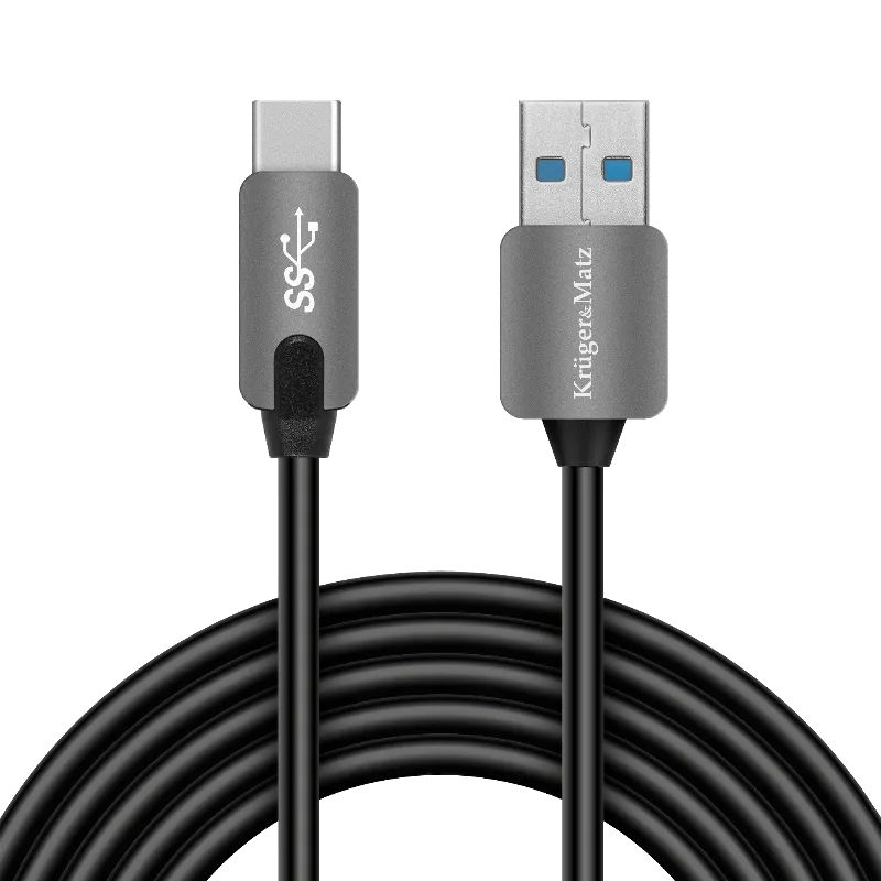Cablu USB 3.0 Tata - USB Tata Tip C 0.5M Kruger Matz