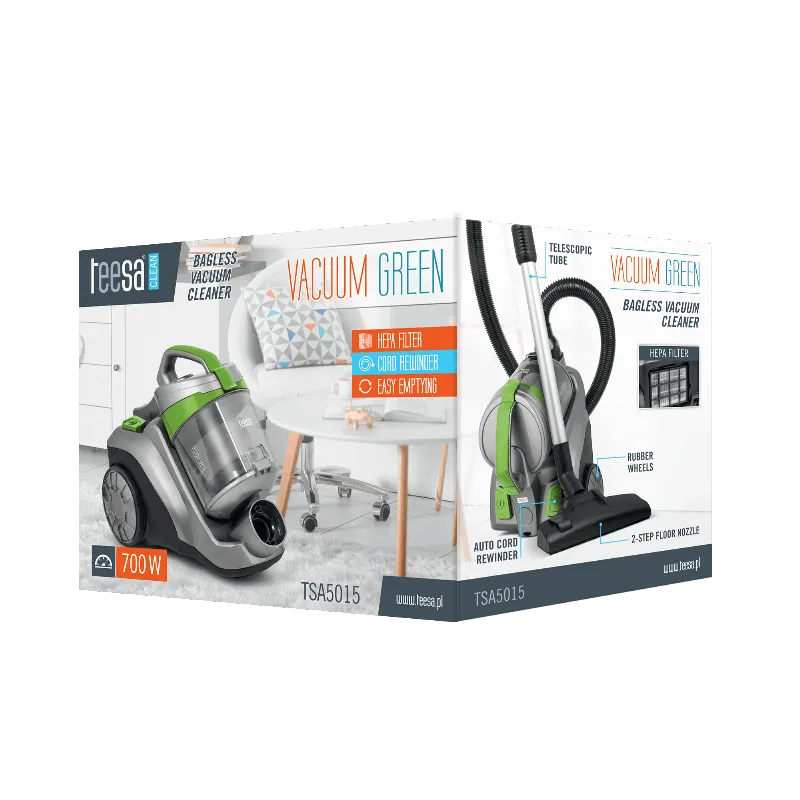 Aspirator 700W Vacuum Green Tees