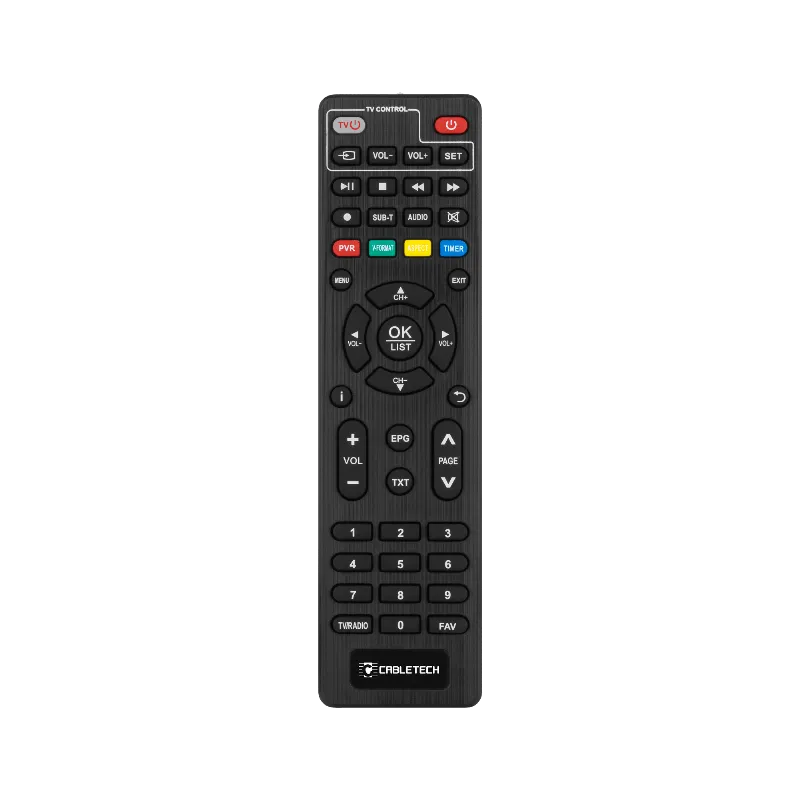 Tuner DVB-T2 H.265 HEVC LAN Cabletech