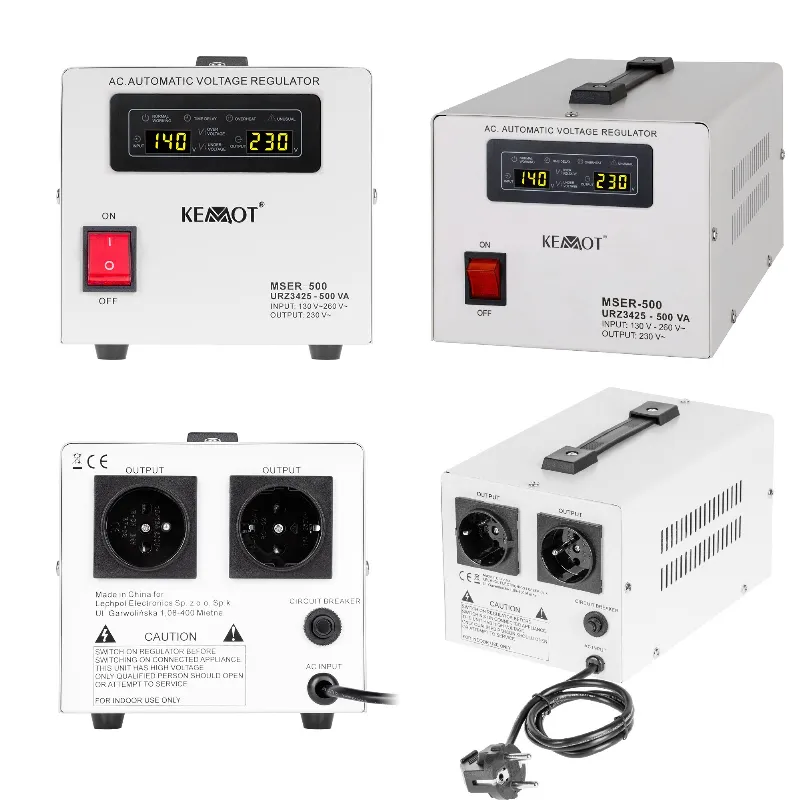 Stabilizator Tensiune Servomotor 500VA Kemot