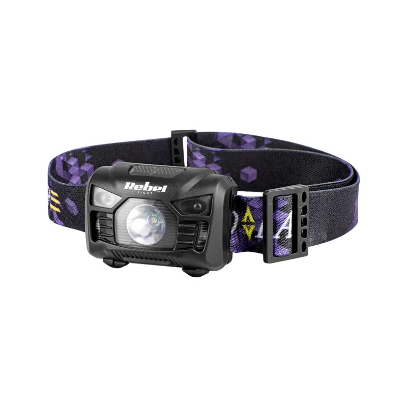Lanterna Frontala LED 3W Accu 120LM Rebel