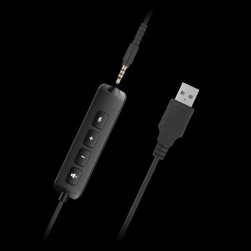 Casti PC cu Microfon Jack 3.5 USB P3 Kruger Matz