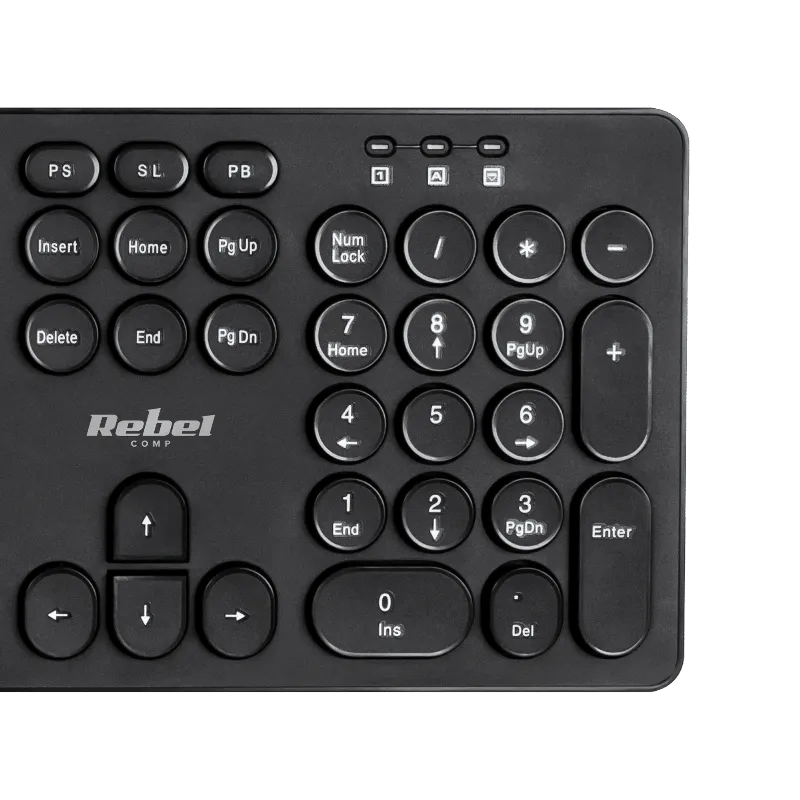 Kit Tastatura si Mouse Wireless WS400 Rebel