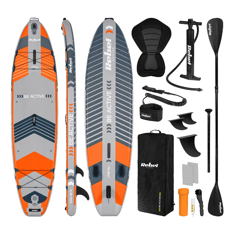 Set Placa Gonflabila Stand Up Paddle Sup Pro Rebel Acti