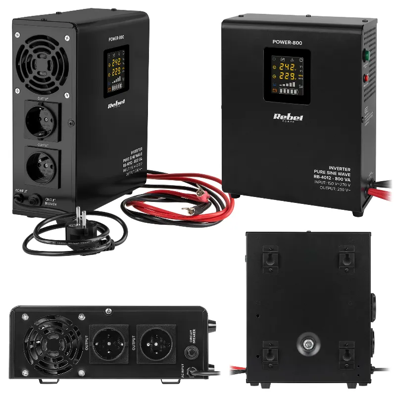 Ups Centrale Termice Sinus Pur 800VA 500W 12V Rebel