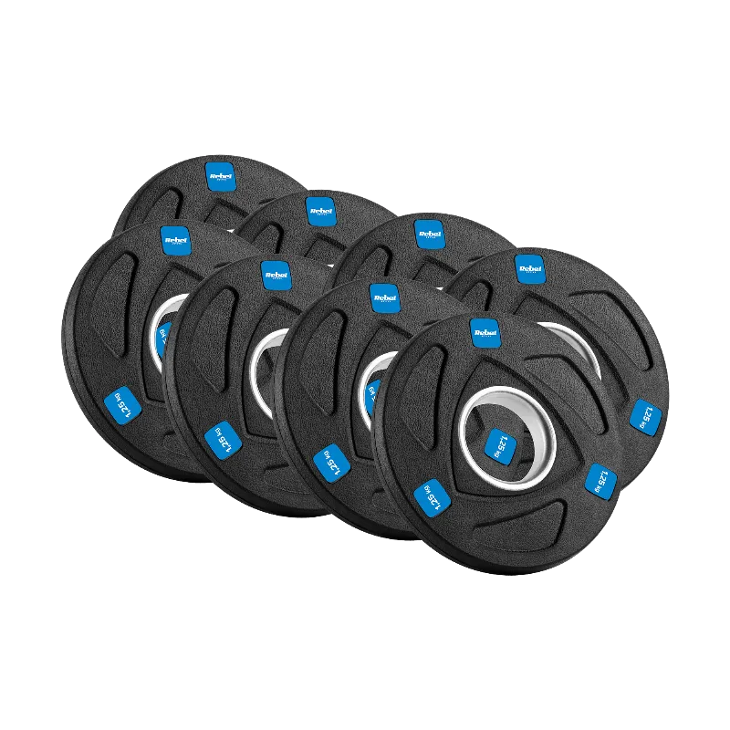 Disc Greutate Fonta Cauciucata Set 30 KG Rebel Active