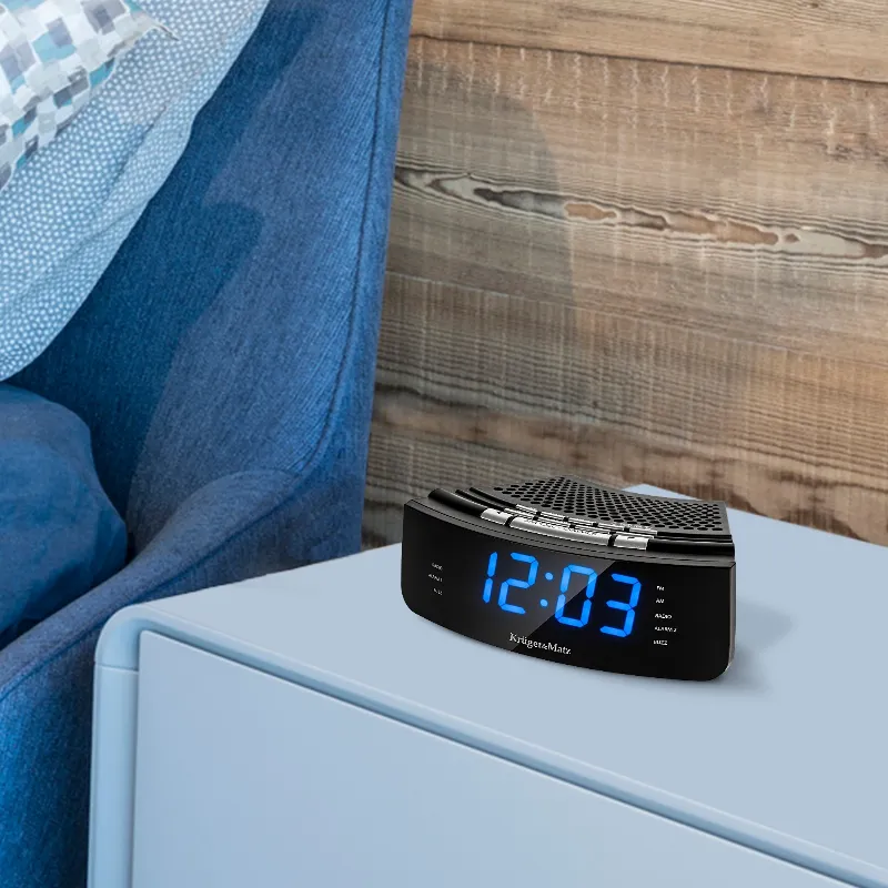 Radio cu Ceas Dual Alarm Kruger Matz