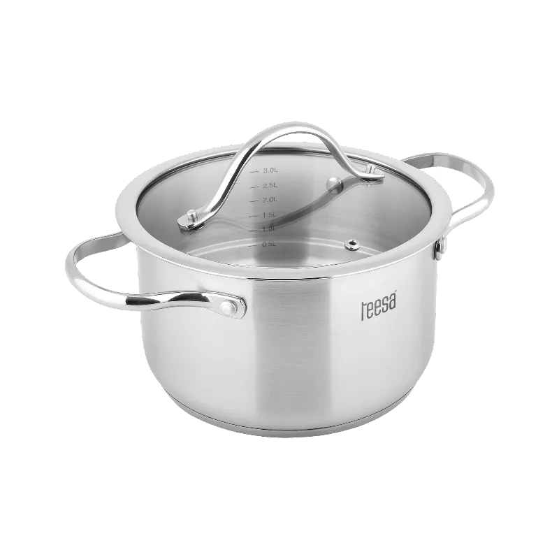 Set 3 Oale Inox 18/10 Teesa Cook Expert Master