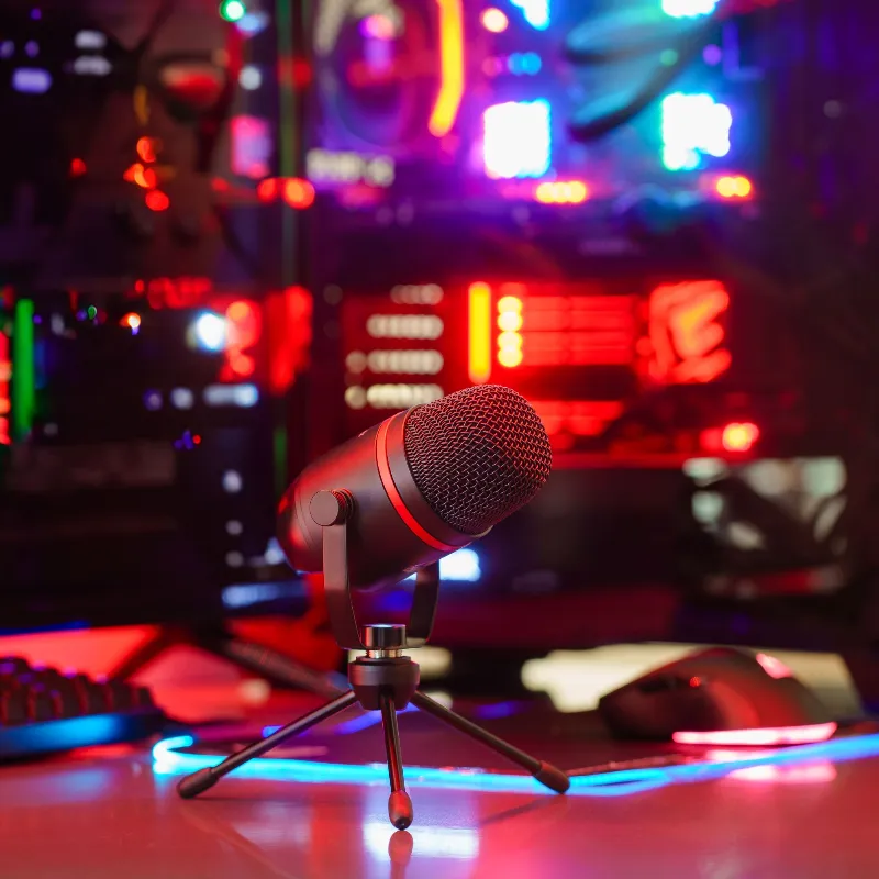 Microfon Gaming / Vlogging Warrior Gv-200 Kruger Matz