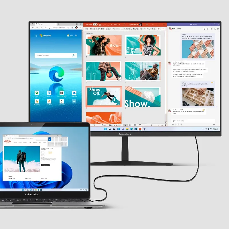 Monitor 24 Inch 100HZ Kruger Matz