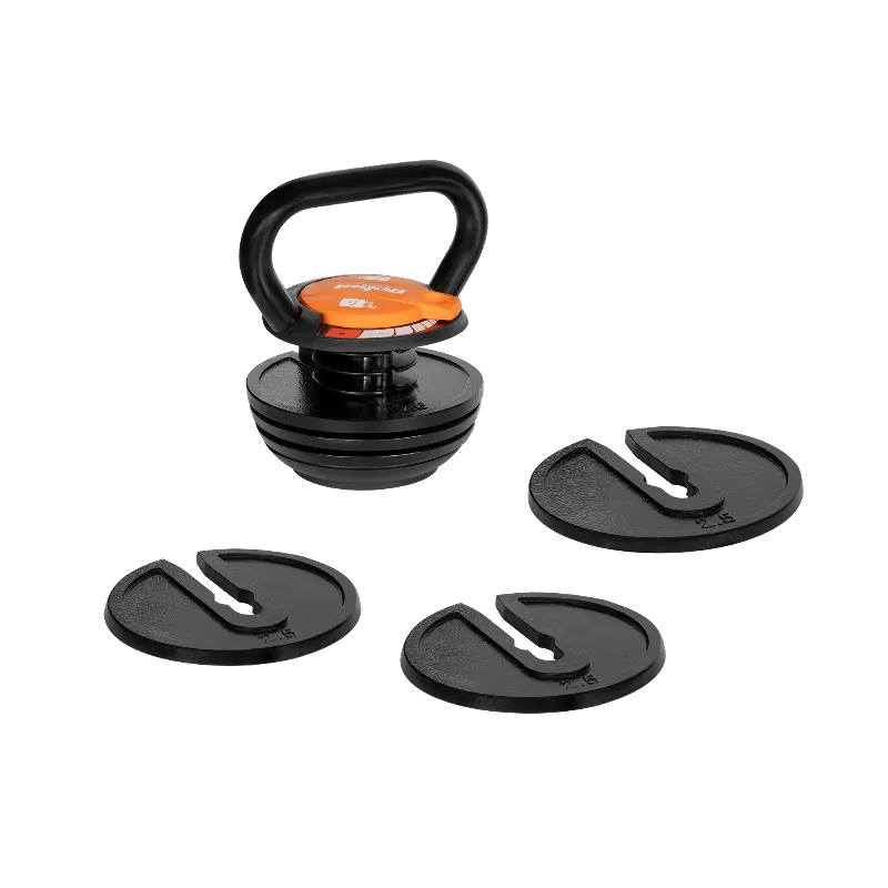 Kettle Bell Ajustabil 6 Talere 2.3-9KG Rebel Active