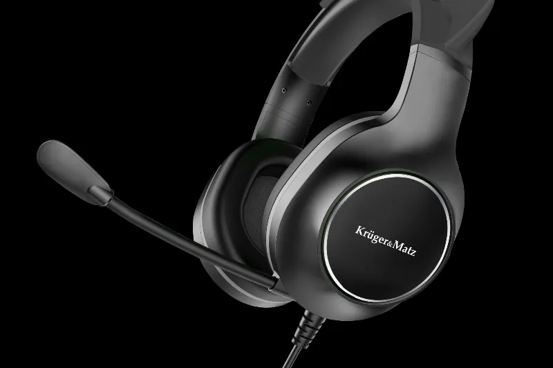 Casti Gamer Kids Kruger Matz Negru