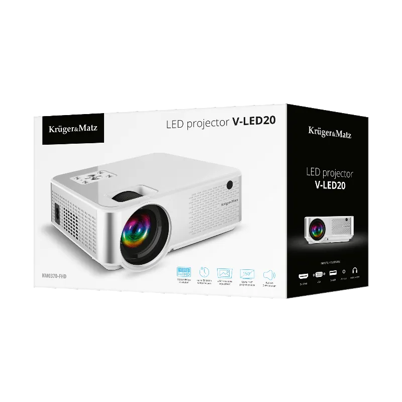 Videoproiector LED Home V-LED20 Kruger Matz