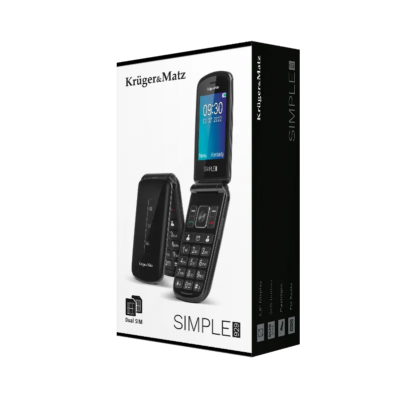 Telefon GSM Seniori 929 Buton SOS Kruger Matz