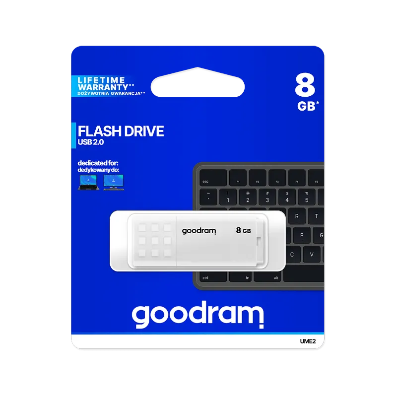 Flash Drive 8GB USB 2.0 UME2 Goodram
