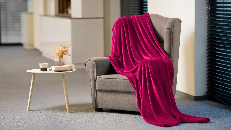 Patura Fleece Polar 150X200CM Magenta Teesa