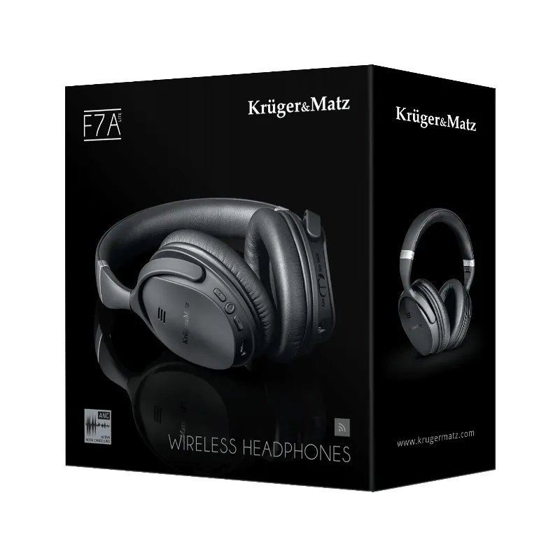 Casti Audio Bluetooth Anc F7A Lite Kruger Matz