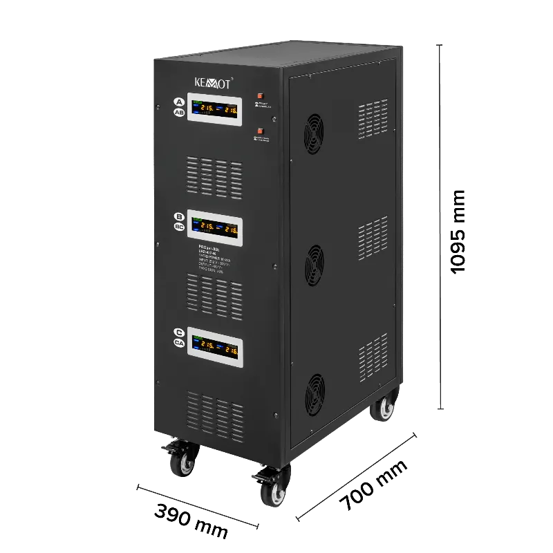 Stabilizator Servomotor Trifazat 80KVA Proavr-80K Kemot