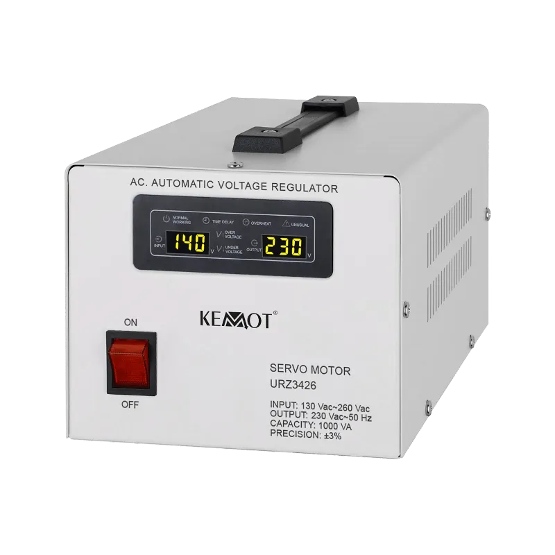 Stabilizator Tensiune Servomotor 1000VA Kemot