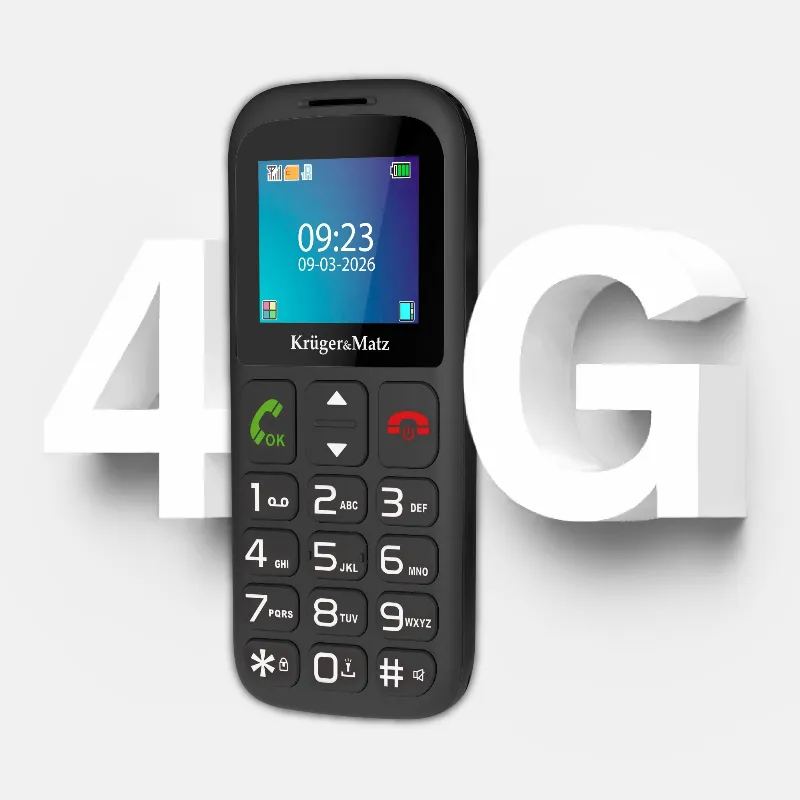 Telefon GSM Seniori Buton SOS Kruger Matz