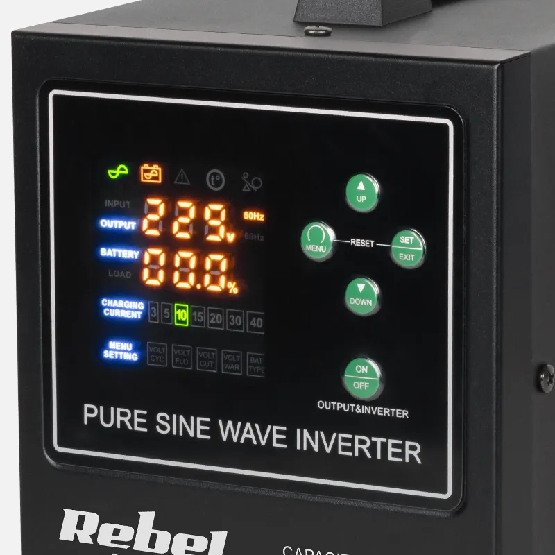 UPS Centrale Termice Sinus Pur 1000VA 700W 12V Rebel