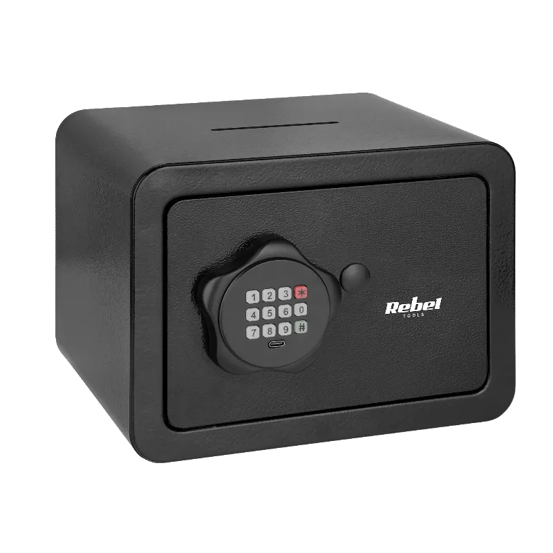 Seif Electronic Casnic Pin si Cheie Rebel