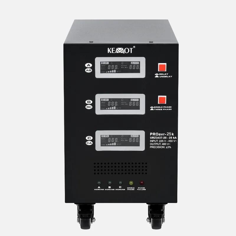Stabilizator Servomotor Trifazat 25KVA Proavr-25K Kemot