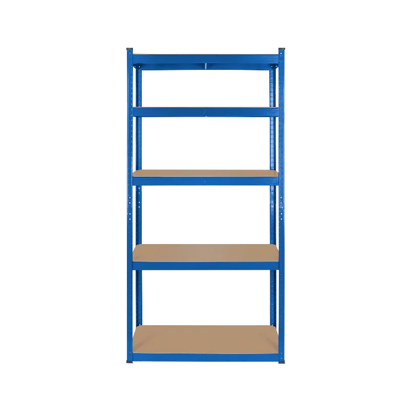 Raft Metalic 5 Polite 750K MDF 180X90X40 Albastru Rebel