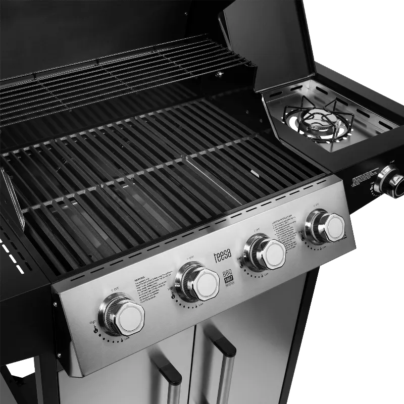 Grill Gaz 5 Arzatoare Bbq 5007 Master Grill Teesa