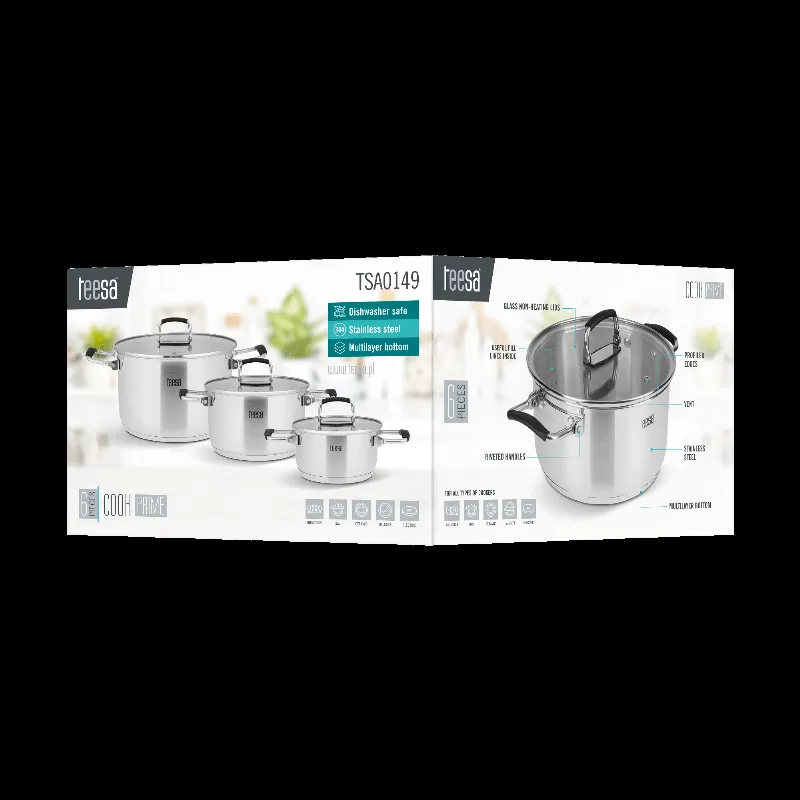 Set Oale Inox 304 Teesa Cook Prime