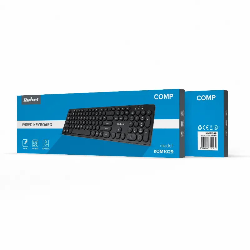 Tastatura cu Fir WDK100 Rebel