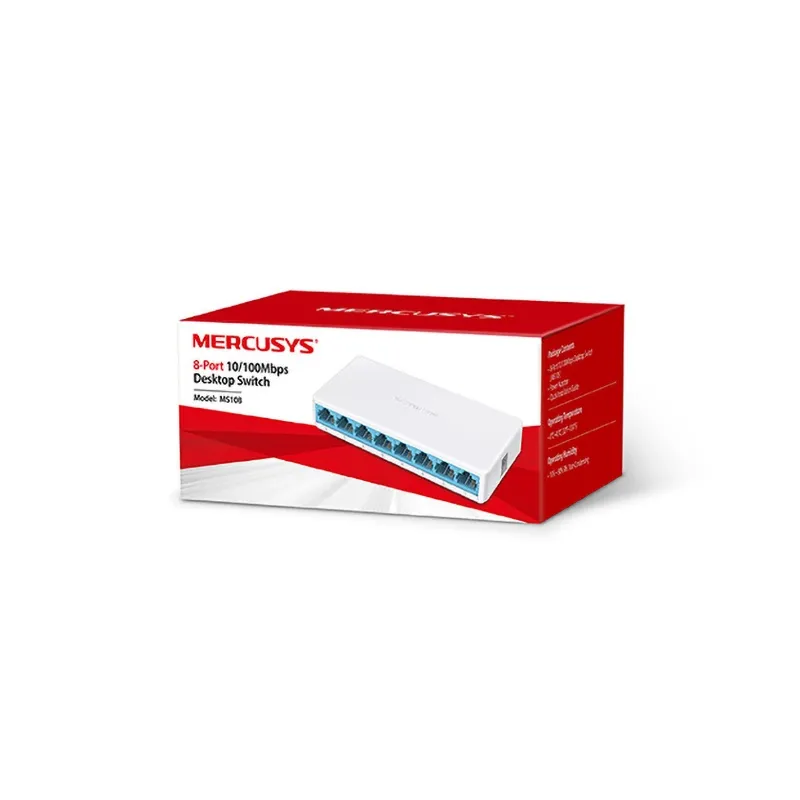 Switch 8 Porturi 10/100MBPS MS108 Mercusys