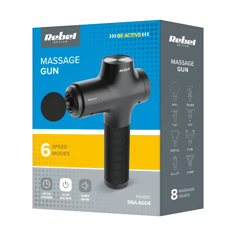 Aparat Masaj Tip Pistol 60W Rebel Active