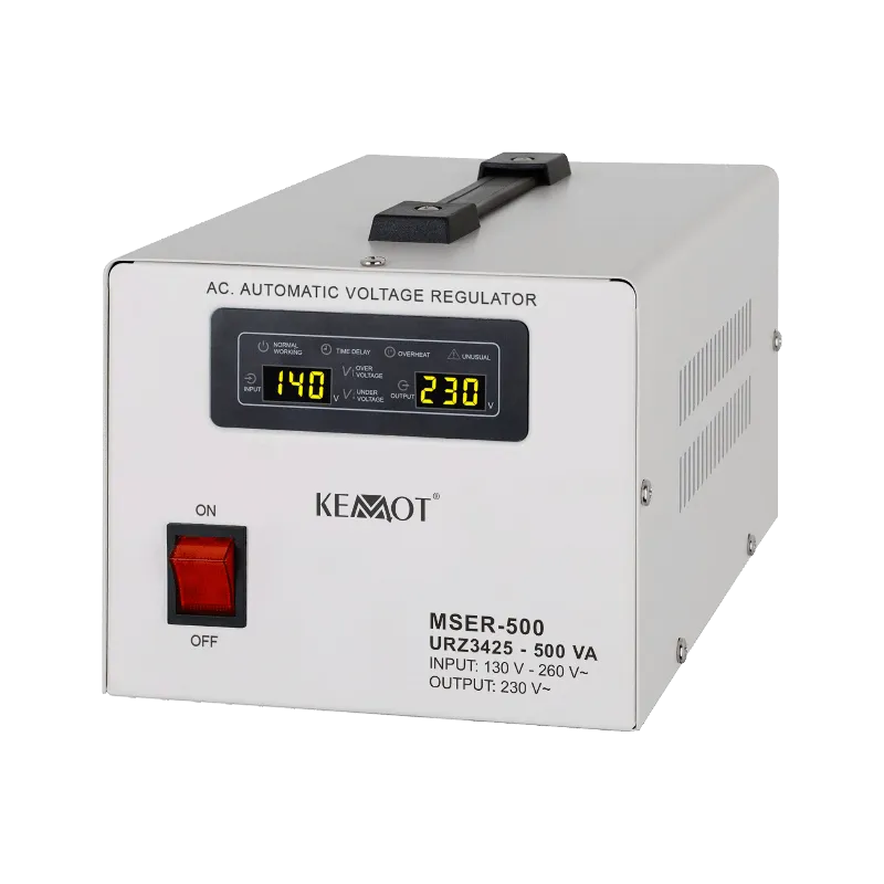 Stabilizator Tensiune Servomotor 500VA Kemot
