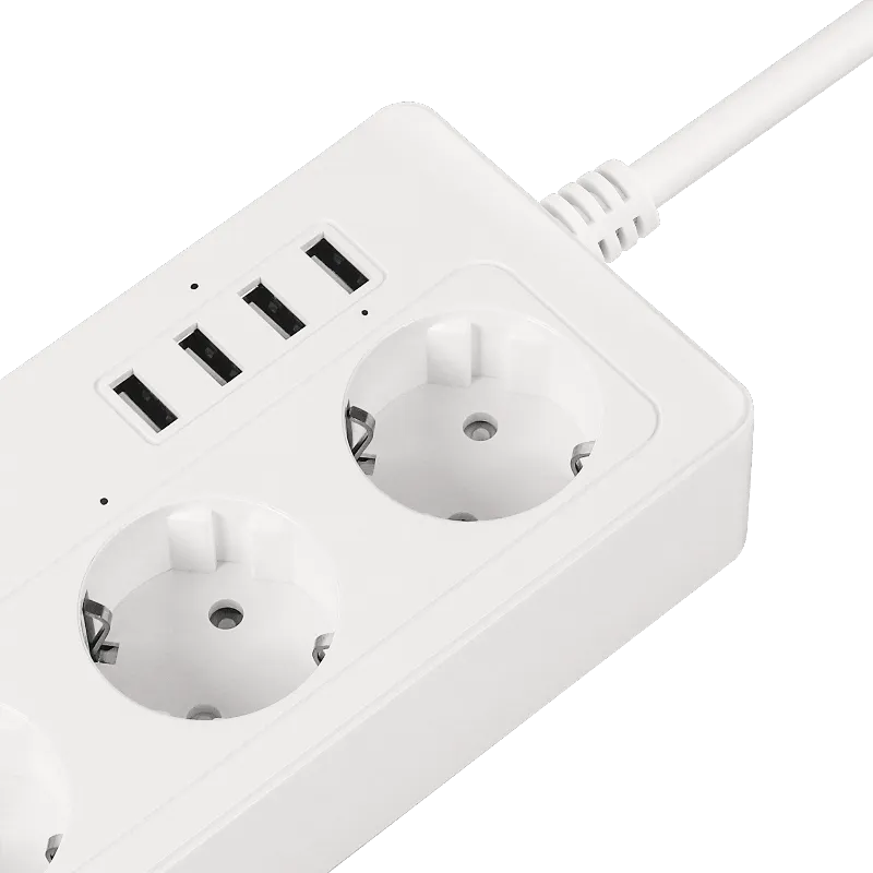 Prelungitor Smart 4 Prize Schuko 4 USB Connect P6 Tuya