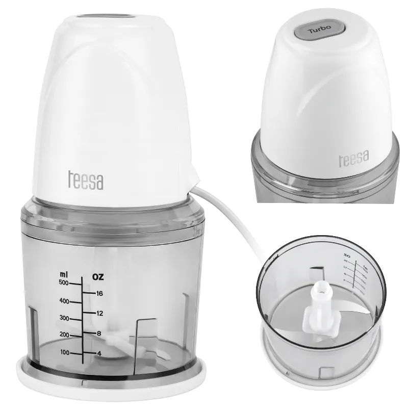 Tocator Chopper Bol Plastic 0.5L 260W Teesa