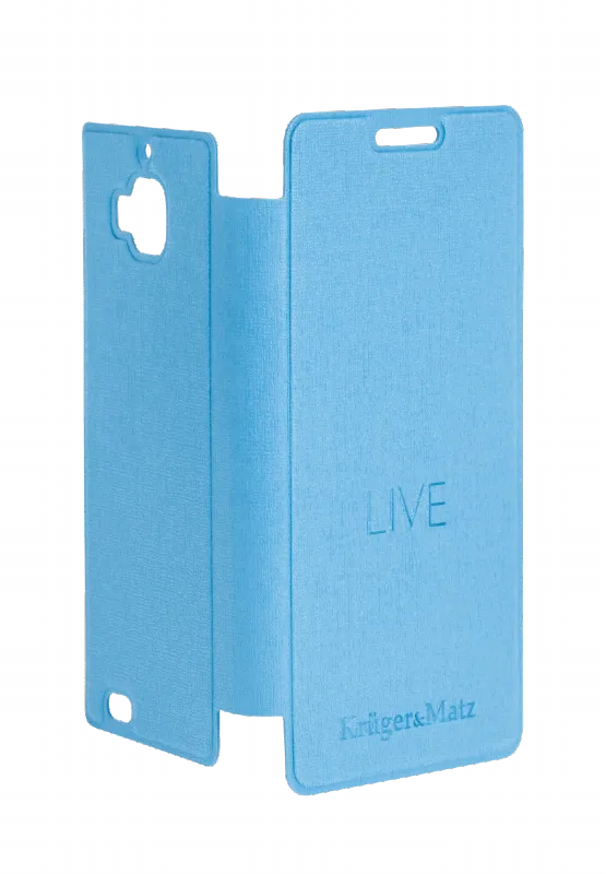 Flip Cover Albastru Live Kruger Matz