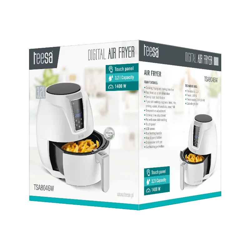 Friteuza 3.2L Digital Air Fryer Teesa