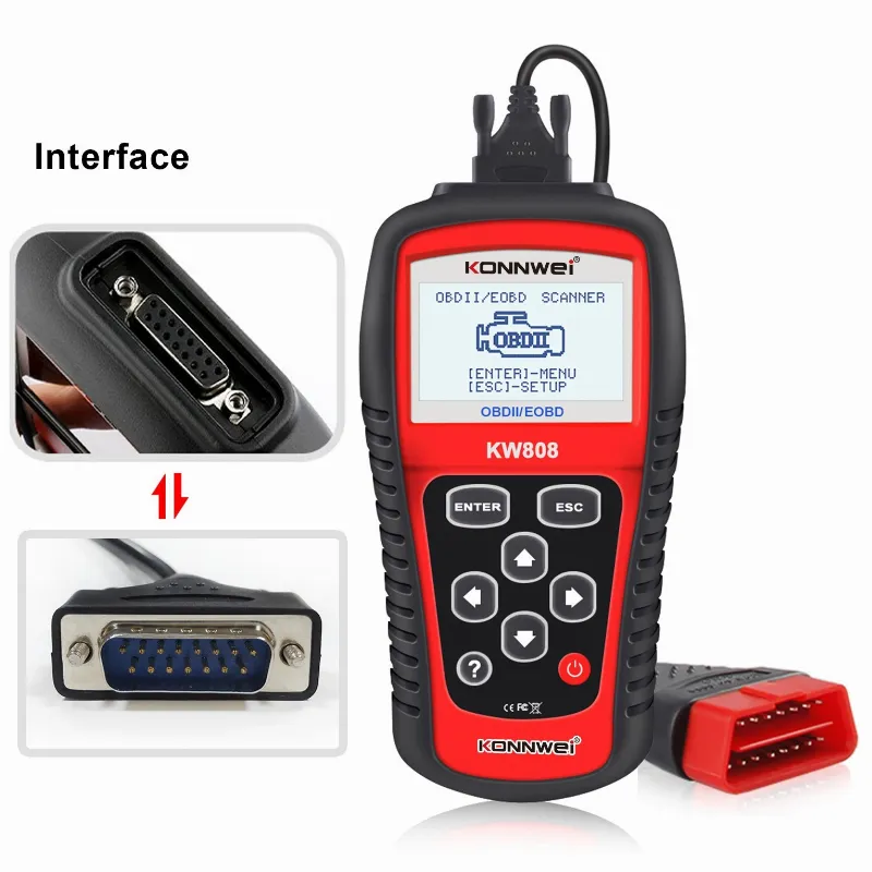 Multimetru Diagnoza Auto OBD2 KW808 Konnwei