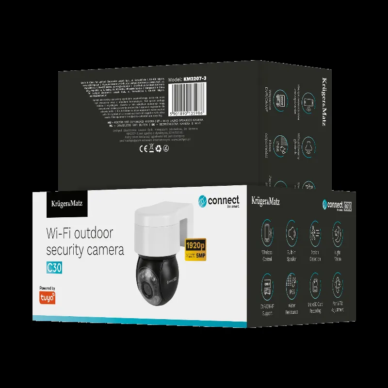 Camera Wifi Connect C30 5MPX Kruger Matz