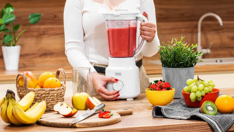 Blender Masa 500W 1.5L Alb Teesa