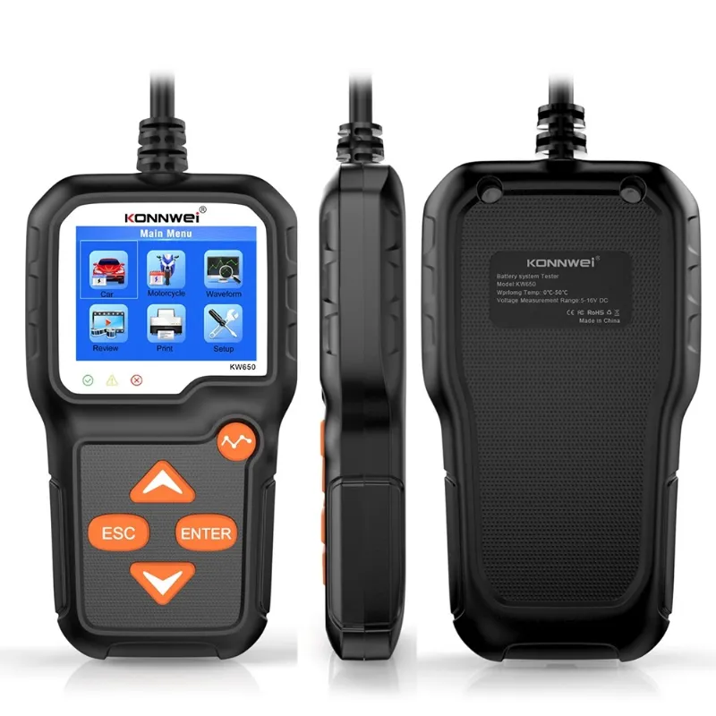Tester Baterii KW650 Konnwei