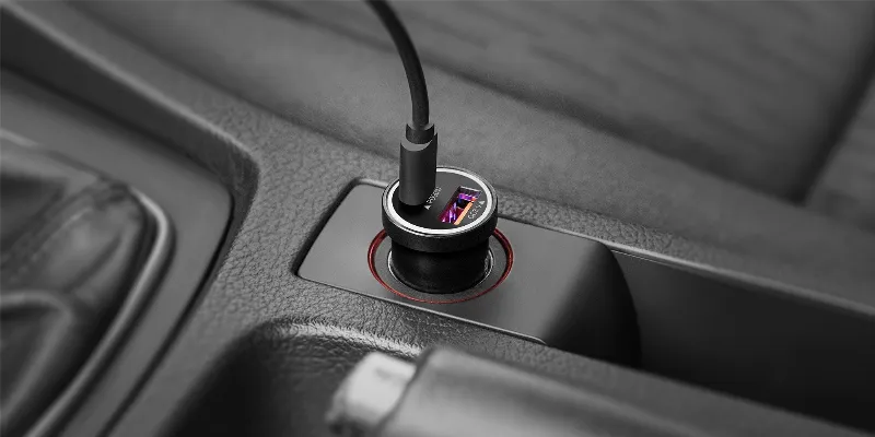 Incarcator Auto USB-A / Type C QC PD 38W Kruger Matz
