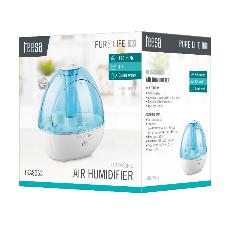 Umidificator Ultrasonic Pure Life 40 Teesa