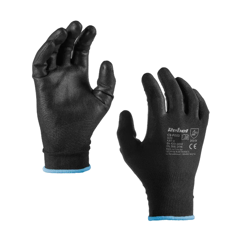 Manusa Lucru Poliuretan Marime 9 / L Set 12 Buc Rebel