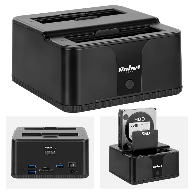 Docking Station Hdd SSD USB 3.0 Rebel
