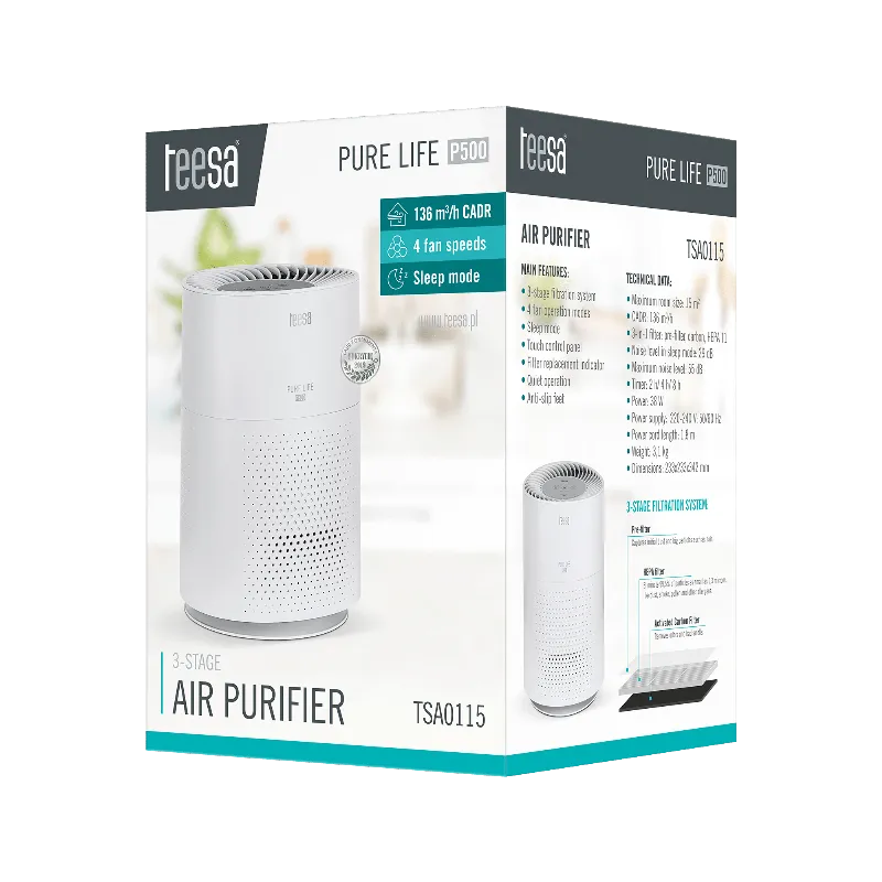 Purificator Aer Pure Life P500 Teesa