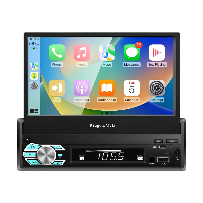 Player Auto 1DIN 4X16W Kruger Matz