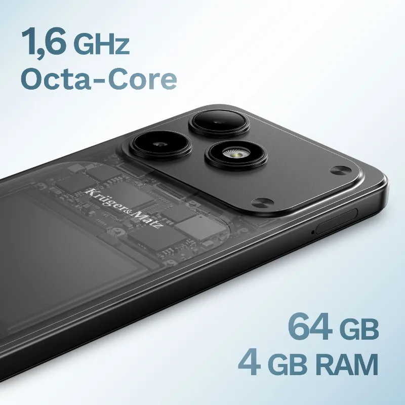 Smartphone 4GB/64GB Flow 12 Negru Kruger Matz